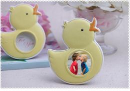 100pcs Baby Souvenirs of My Little Duckling Baby Duck Photo Frame For Kids Birthday Party Decoration Gift And Favours