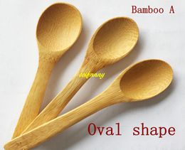 free honey Australia - 50pcs lot Free Shipping New arriveal wholesale 13cm Longth Wooden Spoons Honey Spoon Spoons Bamboo Spoons