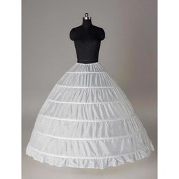 kids petticoats UK - 2015 Hot Sale Six Circle Hoop White Petticoats Ball Gown Bridal Accessories Adults Kids Petticoats Free Shipping