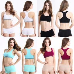 Feitong New Lady Crop Tops Padded Athletic Vest Fitness Outdoor Sports Stretch Sport Bras For Women Free Shipping&Wholesales