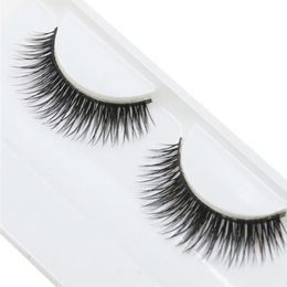 Wholesale-Malloom 1Pair Black Natural long thick falsh Eyelash extension Soft Make up Eye lashes Free Shipping Eyelashes tools