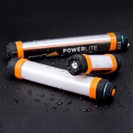 Illuminazione per tenda lanterna da campeggio a LED impermeabile con Power Bank 5200mAh Torcia ricaricabile regolabile a 3 luminosità per esterni