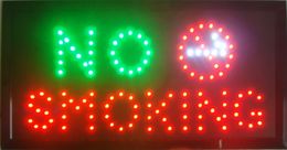 Hot sale no smoking led sign Graphics 10*19 Inch indoor Ultra Bright flashing led lighting