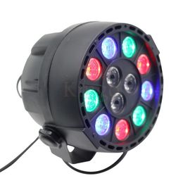 High quality 12 led par stage light 36W LED RGBW DMX 512 7CH Dream colour Wide use: for Club Dj show Home party Ballroom Bands