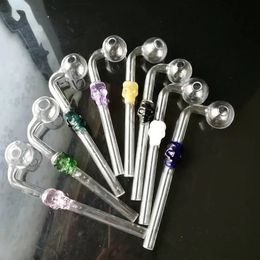 Colour Skeleton Bend, Wholesale Glass Hose, Smoking Pipe Fittings, Free Shipping