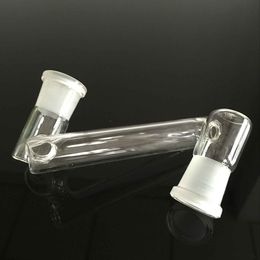 Hookahs wholesale Smoking Accessories drop down glass adapter Female Male 14mm 18mm To 14mm 18mm Joint Glass Drop Down Adapters For bong