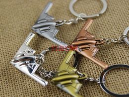 100pcs/lot Free Shipping Retro warplane airlines model keychain key chain air plane aircrafe keyring R01