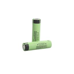 Authentic unprotected flat top NCR18650B 3.6V 3400mAh 4.87A rechargeable cylindrical 18650 battery for flashlight