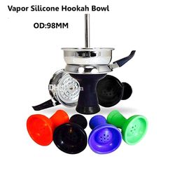 Silicone Bowl E Hookah Head Silicone Hookah Bowls Replaceable Tinfoil Shisha Accessories Bong General Hookah Bowl