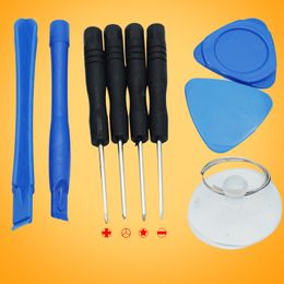 Reparieren Sie das Kit 8 in 1 9 in 1 Öffnungswerkzeug-Set mit 5-Punkt-Stern-Pentalobe-Torx-Schraubendreher-Ersatzwerkzeug für iPhone