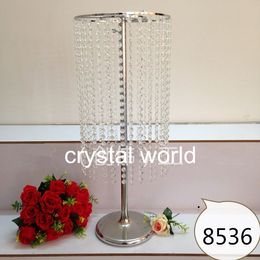 sliver crystal and mental flower stand centerpieces for wedding decoration 1234