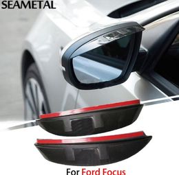 For Ford Focus 3 4 MK3 MK4 2012 2013 2014 2015 2016 2016 Car Rainproof Rearview Mirror Eyebrow Blade Shield Exterior Accessories