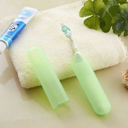 Travel toothbrush case portable anti-bacterial water Free wash tube Toothbrush toothbrush air permeability protection kit