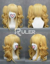 Free Shipping>>>Anime Black Butler Elizabeth lolita Cosplay Wig +2Clip on Ponytail COS-043D