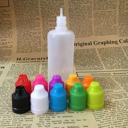60ml PE Plastic Dropper Bottles 2OZ Eliquid Packaging Eye Drop Container 800Pcs/Lot