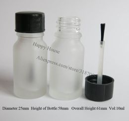 Shop Brush Bottle Cap UK | Brush Bottle 6 ELEGANT Slim 3ml Clear Glass Roll on