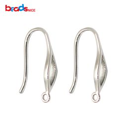 Beadsnice 925 Sterling Silver Earring Hook Ear Wires DIY Earring Accessories Jewelry Findings ID36585