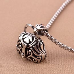 Stainless Steel Ash Lockets Box Locket Pendant Urn Keepsake Vintage Necklace Pet Supplies Cremation Ashes Jewellery Memorial Case Holder Gz205 Xsmh