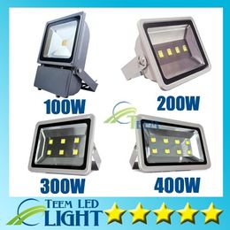 000 DHL 100W 200W 300W 400W Led Floodlights High Power Outdoor flood light Led Gas Station Lighting Waterproof Led Canopy Lights AC 85-277V