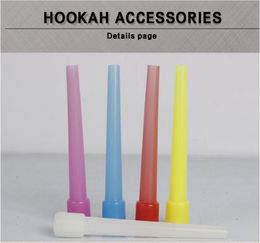 The New Long Rod Hookah Accessories Plastic Disposable Mouthpiece Environmental Hookah 50 Capsules