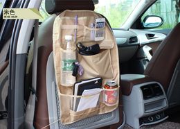 3 цвета водонепроницаемый автомобиль / авто мульти-карман заднее сиденье карман-сумка для хранения организатор на Распродаже