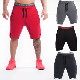 Men Sports Shorts Muscle brothers GYM Outdoor Cotton Running Fitness Shorts Breathable Casual Running Shorts Homens Jogger Sweatpants