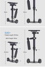 Freeshipping New S60 Steadycam S-60 + Plus 3.5kg 60cm Aluminium Handheld Stabiliser Steadicam DSLR Video Camera Photography