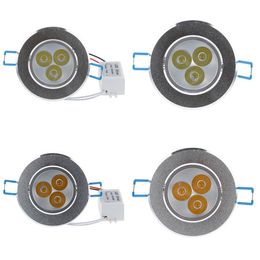 LED Downlight Ceiling 3W 4W 5W 7W 9W 12W 15W Recessed LED light Downlights Dimmable LED down Lights Lamps Warm White 110-240V