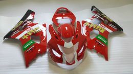 Injection Mould Fairing kit for 2004 2005 SUZUKI GSXR600 750 GSXR 600 GSXR750 K4 04 05 RIZLA red Motorcycle Fairings kit+Gifts SV16