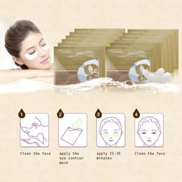 Pilaten Crystal Eyelid Patch Anti Dark Circles Crystal Collagen Eye Mask Remover Black Eye Face Skin Care Moisturising