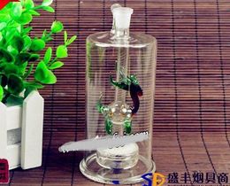 Free shipping wholesale Hookah - Hookah glass pot [58 mute, color random delivery