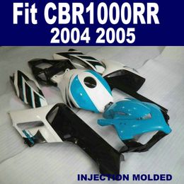 Injection Mould High grade fairings for HONDA CBR1000RR 04 05 matte black blue white CBR 1000 RR 2004 2005 fairing kit XB44