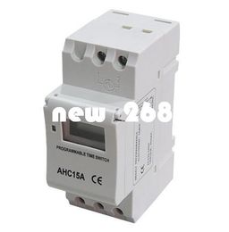 DHL or EMS 6pcs Timer switch Digital LCD Power Weekly Programmable Timer Microcomputer Electronic AC 220V 16A Time Relay Switch