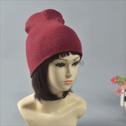 Wigwam Acrylic Ribbed Watchcap Beanie Hat Knitted 6 Colours Soft Resilient Fashion Skull Caps 20PCS Free Ship