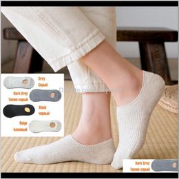 Hosiery Solid Color No Show Boat Invisible Girls Cotton Women Socks Slippers 1 Pair 9Osnn Qppst