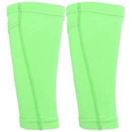 Elbow & Knee Pads 1 Pair Thicken Soccer Shin Guard Sock Double Layer Support Breathable Leg Strength Training Sport Saftey