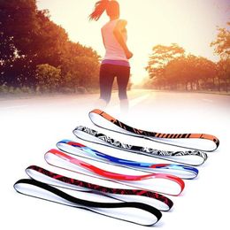 Sweatband 1.3cm Fitness Yoga Hair Band Summer Sports Headband Female Male Sweat Anti-slip Tide Running Antiperspirant Guide Belt 1pc