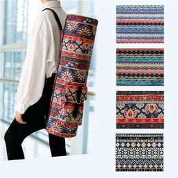 Fashion Sports Yoga Mat Storage Shoulder Bag Bohemian Fitness Bag Messenger Cylinder Yoga Factory price expert design Quality Latest Style Original Status