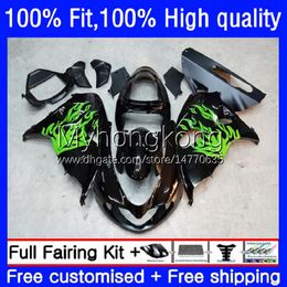 Injection Mold Fairings For SUZUKI SRAD TL1000 TL 1000 R 1000R 98-03 Bodywork 30No.0 TL1000R 98 99 00 01 02 03 TL-1000R 1998 1999 2000 2001 2002 2003 OEM Body Black Green