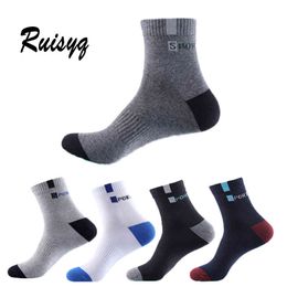 10 pairs socks Spring Autumn Men's Long Tube Men Sweat-absorbent Casual Deodorant Sports Socks 38-44