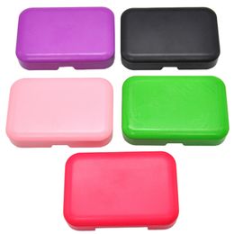 Smoking Colourful Plastic Dry Herb Tobacco Cigarette Preroll Rolling Roller Stash Box Portable Storage Case Innovative Design High Quality RollBox DHL Free