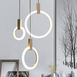 Nordic Modern Led Light Hanging Lamp Lights Monkey Kitchen Fixtures Lighting Dining Room Pendant Lamps