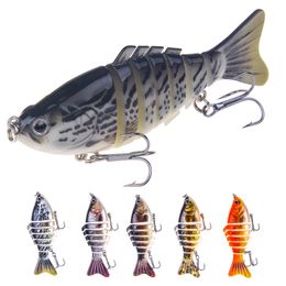 Mino bait hard baits sea fishing simulation of fake fish fishings tackle outdoor tools with a variety color selection hooks HW486