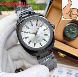 high quality japan quartz battery powers watches 40mm men 904l stainless steel 5TM waterproof Wristwatches montre de luxe gifts