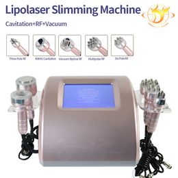 Liposuction Ultrasonic 40k Cavitation Slimming Fat Burning Biopolar RF Face Care Vacuum Body Slim Machine salon home use