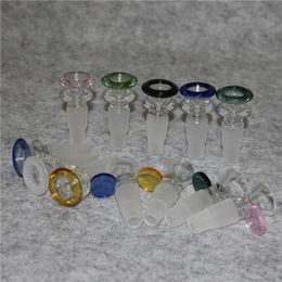 Glass bong bowls 14mm 18mm Dry tobacco bowl smoking pipes ash catcher oil rig hookah beaker