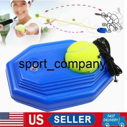 Tennis Singles Training Practise Tool Kit Ball Exercise Tennis Training Trainer Rebound Ball Practise Back Base with Ball