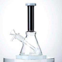 2022 New Hookahs Showerhead Perc Oil Rig 14mm Female Glass Water Bongs Dab Rigs LXMD20101
