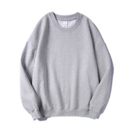 7+ Colors Mens Sweatshirt O-neck Long Sleeve Sweatshirts Men Casual Thin Pull Streetwear Cotton Solid Soft Ribbed Hem Pullover 210524