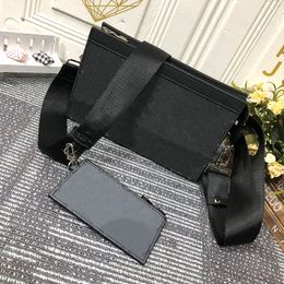 Sports leather messenger bag designer casual flower shoulder bags 59329 top men and women wallet backpack 81115 coin purse